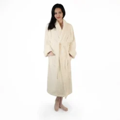 Women's Ultra-Absorbent Cotton Bathrobe By Blue Nile Mills -Trendy Women GUEST 382ef48c 0432 4748 b440 150128487bf8