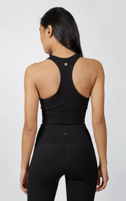 90 Degree By Reflex - Women's High Neck Seamless Racerback Bra 1 90 Degree By Reflex - Women's High Neck Seamless Racerback Bra