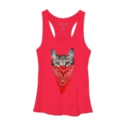Women's Design By Humans Gangster Cat By Clingcling Racerback Tank Top -Trendy Women GUEST 3a9c21bf a5f7 40e9 841d c027ff722d50