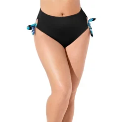 Swimsuits For All Women’s Plus Size Bow High Waist Brief -Trendy Women GUEST 3c24ef27 cf03 4cc1 a1e3 57cce166e47d