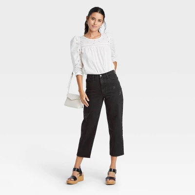 Women's Vintage Straight Jeans - Universal Thread™ 2 Women's Vintage Straight Jeans - Universal Thread™ - Image 2