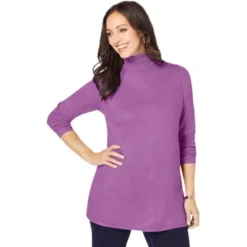 Jessica London Women’s Plus Size Cotton Cashmere Turtleneck 39 Jessica London Women’s Plus Size Cotton Cashmere Turtleneck -Trendy Women GUEST 417f7514 d51e 42f2 abb9 7be8cfeb537a