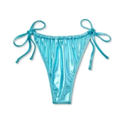 Women's Foil Strappy Extra High Leg Super Cheeky Bikini Bottom - Wild Fable™ Teal Blue 16 Women's Foil Strappy Extra High Leg Super Cheeky Bikini Bottom - Wild Fable™ Teal Blue -Trendy Women GUEST 41d191ad 4c6a 4234 a8ec 7d3e07d8de84