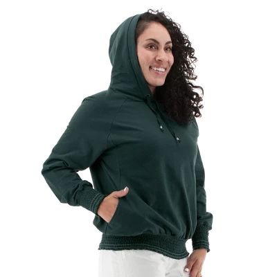 Aventura Clothing Women's Nevis Raglan Long Sleeve Hooded Pullover Sweatshirt 8 Aventura Clothing Women's Nevis Raglan Long Sleeve Hooded Pullover Sweatshirt - Image 8