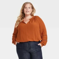 Women's Long Sleeve Lace Blouse - Knox Rose™ -Trendy Women GUEST 44492fc9 bedd 41b4 b1dc 1fb344f03658