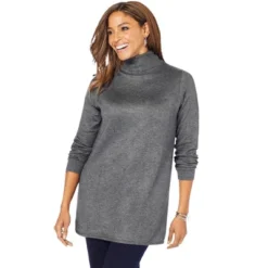 Jessica London Women’s Plus Size Cotton Cashmere Turtleneck 23 Jessica London Women’s Plus Size Cotton Cashmere Turtleneck -Trendy Women GUEST 46e8e00c f24b 46dd b067 0a2011275e7c