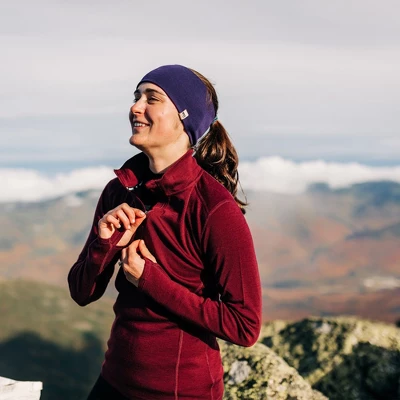 Minus33 Merino Wool Midweight - Sequoia Women's 1/4 Zip 100% Merino Wool 6 Minus33 Merino Wool Midweight - Sequoia Women's 1/4 Zip 100% Merino Wool - Image 6