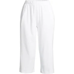 Lands' End Women's Sport Knit High Rise Elastic Waist Pull On Capri Pants 22 Lands' End Women's Sport Knit High Rise Elastic Waist Pull On Capri Pants -Trendy Women GUEST 49e0fbae 8f6d 42d4 a758 994f8674c315