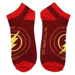 Flash Movie Logo 5-Pack Women's Ankle Socks