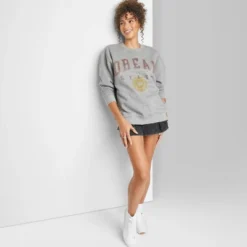 Women's Oversized Dream State Graphic Sweatshirt - Wild Fable™ Heather Gray 6 Women's Oversized Dream State Graphic Sweatshirt - Wild Fable™ Heather Gray -Trendy Women GUEST 4b8b0ba6 8ea4 4530 b679 6cdd3acd808a
