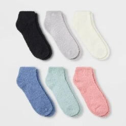 Women's 6pk Cozy Low Cut Socks - 4-10 8 Women's 6pk Cozy Low Cut Socks - 4-10 -Trendy Women GUEST 4b97d194 a3aa 4143 8275 39af75473662