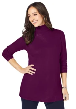 Jessica London Women’s Plus Size Cotton Cashmere Turtleneck 31 Jessica London Women’s Plus Size Cotton Cashmere Turtleneck -Trendy Women GUEST 4bfe9d3e c1dc 4680 b07d c4010aa93f39