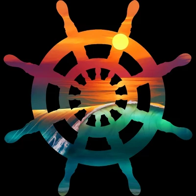 Junior's Design By Humans Sailors Sunrise Wave Memories By Goldquills T-Shirt 1 Junior's Design By Humans Sailors Sunrise Wave Memories By Goldquills T-Shirt