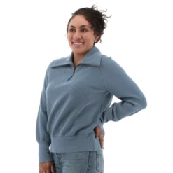 Aventura Clothing Women's Hazelton Zip Neck Top -Trendy Women GUEST 4df9d2f3 1530 414b baaa f316bbdb1961