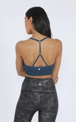 90 Degree By Reflex Women's Seamless Ribbed Cropped Bra Top 2pk 3 90 Degree By Reflex Women's Seamless Ribbed Cropped Bra Top 2pk - Image 3