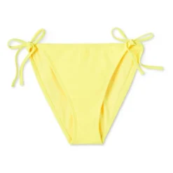 Women's Side-Tie Cheeky Bikini Bottom - Wild Fable™ Yellow -Trendy Women GUEST 511601d3 b2a8 4df9 92d7 8b21fb97eb85