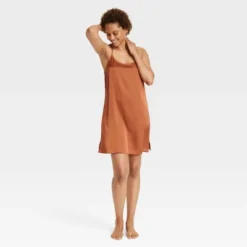 Women's Satin Chemise - Stars Above™ -Trendy Women GUEST 523f8749 7406 4374 bb7c 587c068c26f7