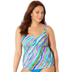 Swimsuits For All Women’s Plus Size Flared Tankini Top 20 Swimsuits For All Women’s Plus Size Flared Tankini Top -Trendy Women GUEST 52c2b40e 0f03 400e 9393 84c559f0523e