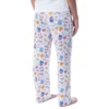 Gilmore Girls Womens' Icons Toss Print Luke's Diner Stars Hollow Pajama Pants White