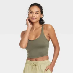 Women's Light Support Brushed Strappy Crop Sports Bra - All In Motion™ 13 Women's Light Support Brushed Strappy Crop Sports Bra - All In Motion™ -Trendy Women GUEST 5697bd7b 650c 4890 9f35 a45498439fe7