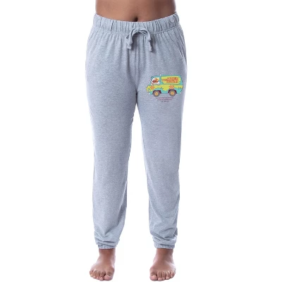Scooby-Doo Womens' Mystery Machine The Gang Sleep Jogger Pajama Pants Grey 3 Scooby-Doo Womens' Mystery Machine The Gang Sleep Jogger Pajama Pants Grey - Image 3