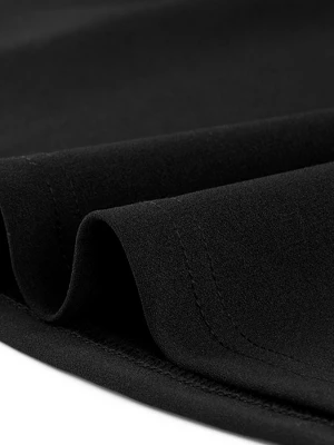 Allegra K Women's High Waist Button Decor Vintage Pleated Flared Midi Skirt 4 Allegra K Women's High Waist Button Decor Vintage Pleated Flared Midi Skirt - Image 4