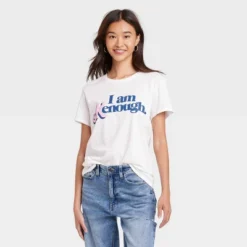 Women's Barbie "Kenough" Short Sleeve Graphic T-Shirt - White 5 Women's Barbie "Kenough" Short Sleeve Graphic T-Shirt - White -Trendy Women GUEST 57b1f316 936b 47c7 b5da ff253c6b5e65