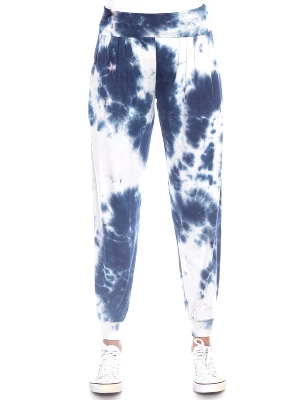 Women's Tie Dye Harem Pants With Pockets - White Mark 5 Women's Tie Dye Harem Pants With Pockets - White Mark - Image 5