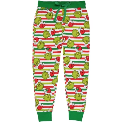 Dr. Seuss Womens' The Grinch Who Stole Christmas New Nice Lounge Pajama Sets 3 Dr. Seuss Womens' The Grinch Who Stole Christmas New Nice Lounge Pajama Sets - Image 3