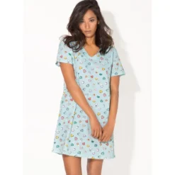 Smart & Sexy Women's Oversized Graphic V-Neck Sleep Shirt 20 Smart & Sexy Women's Oversized Graphic V-Neck Sleep Shirt -Trendy Women GUEST 5962b40e 7036 4835 b5e3 1d5732282459