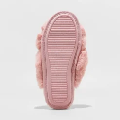 Women's Paris Crossband Faux Fur Slippers - Stars Above™ -Trendy Women GUEST 5990580c b548 4339 b6ac 86dde682a1fc