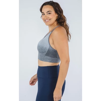 90 Degree By Reflex Womens Plus Seamless Cross Back Back Seamless Sports Bra 1 90 Degree By Reflex Womens Plus Seamless Cross Back Back Seamless Sports Bra