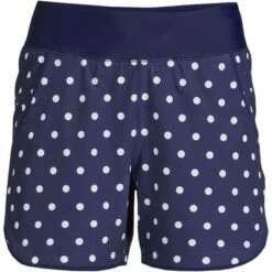 Lands' End Women's 5" Quick Dry Elastic Waist Board Shorts Swim Cover-up Shorts With Panty -Trendy Women GUEST 5a470385 3fc7 4d4b aa7f 05b4f9ec30d2