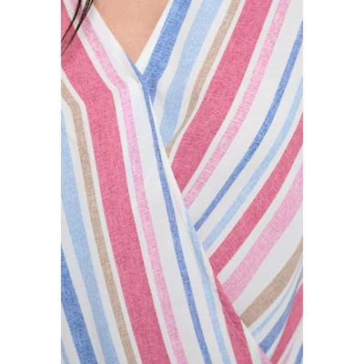 WEST K Women's Alexa Surplice Rolltab Blouse 4 WEST K Women's Alexa Surplice Rolltab Blouse - Image 4