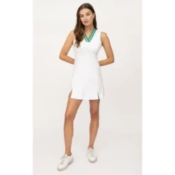 90 Degree By Reflex Womens V-Neck Slit Dress With Contrast Stripe 13 90 Degree By Reflex Womens V-Neck Slit Dress With Contrast Stripe -Trendy Women GUEST 5bb2fe0f 8376 4d26 b1d5 87bd9d3e0b37