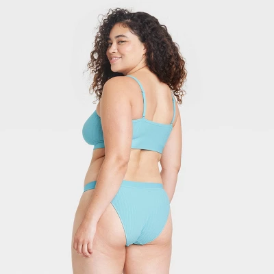 Women's Plush Ribbed Bra And Underwear Set - Colsie™ 4 Women's Plush Ribbed Bra And Underwear Set - Colsie™ - Image 4