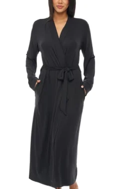 Women's Classic Soft Knit Long Lounge Robe With Pockets -Trendy Women GUEST 5c606035 7870 49ae a4b3 672cfdd2d87a