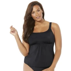 Swimsuits For All Women’s Plus Size Flared Tankini Top 15 Swimsuits For All Women’s Plus Size Flared Tankini Top -Trendy Women GUEST 5f0190fa b466 4477 9e7d 3ed9d6283abe