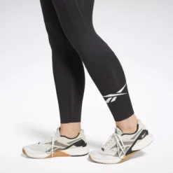 Reebok Workout Ready Vector Leggings Womens Athletic Leggings -Trendy Women GUEST 5fdba6d7 8c57 4293 a455 644188ba8039