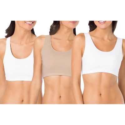 Fruit Of The Loom Women's Tank Style Cotton Sports Bra 1 Fruit Of The Loom Women's Tank Style Cotton Sports Bra