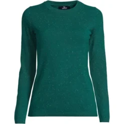 Lands' End Women's Tall Cashmere Crewneck Sweater -Trendy Women GUEST 62bb6683 044b 45ad 9d52 4a3d222dd5c2