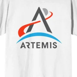NASA Artemis Logo Women's White T-shirt