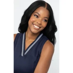 90 Degree By Reflex Womens V-Neck Slit Dress With Contrast Stripe 9 90 Degree By Reflex Womens V-Neck Slit Dress With Contrast Stripe -Trendy Women GUEST 66308c12 c98f 4006 abdd f86d6cb61c5c