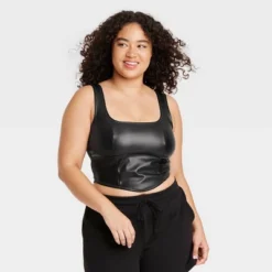 Women's Faux Leather Corset - Colsie™ Black 8 Women's Faux Leather Corset - Colsie™ Black -Trendy Women GUEST 66cacd54 4a9a 4206 bf9d 8881de75c75c