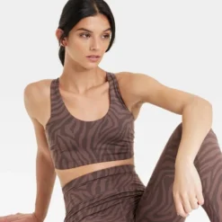 Women's Light Support Brushed Sculpt Unpadded Bra - All In Motion™ -Trendy Women GUEST 67faf85c b5ad 44f9 9a38 ad4a294fcf86