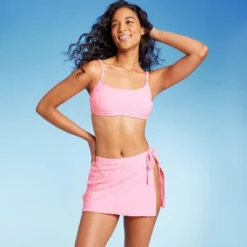 Women's Wavy Terry Textured Bralette Bikini Top - Wild Fable™ Light Pink 12 Women's Wavy Terry Textured Bralette Bikini Top - Wild Fable™ Light Pink -Trendy Women GUEST 6b3e21ad 439c 40cf a7ca 48b3fe626f30