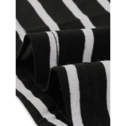 Cheibear Women's Zip Front Robe 3/4 Sleeve Striped Long Bathrobe Dress Pajama -Trendy Women GUEST 6ccad4b9 9415 4e0a 8eab d596f5026350