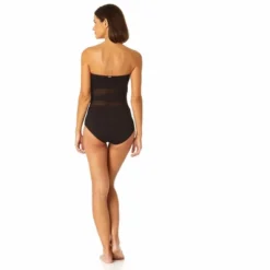 Anne Cole - Women's Mesh Strapless One Piece Swimsuit -Trendy Women GUEST 6cf1308f db28 4ad2 b736 40d20ca39355