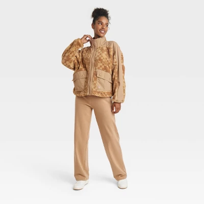 Women's Printed High Pile Fleece Jacket - JoyLab™ 2 Women's Printed High Pile Fleece Jacket - JoyLab™ - Image 2