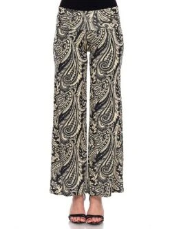 Women's Printed Palazzo Pants - White Mark 17 Women's Printed Palazzo Pants - White Mark -Trendy Women GUEST 6ec2a81b a72b 4911 99fd 37920098d481